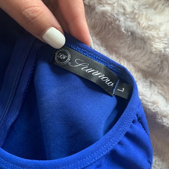 Blue Jumpsuit - Picture 3 of 3